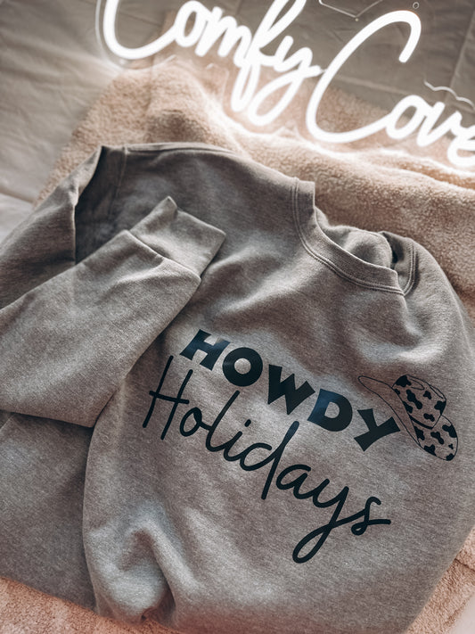 Howdy Holidays Crewneck