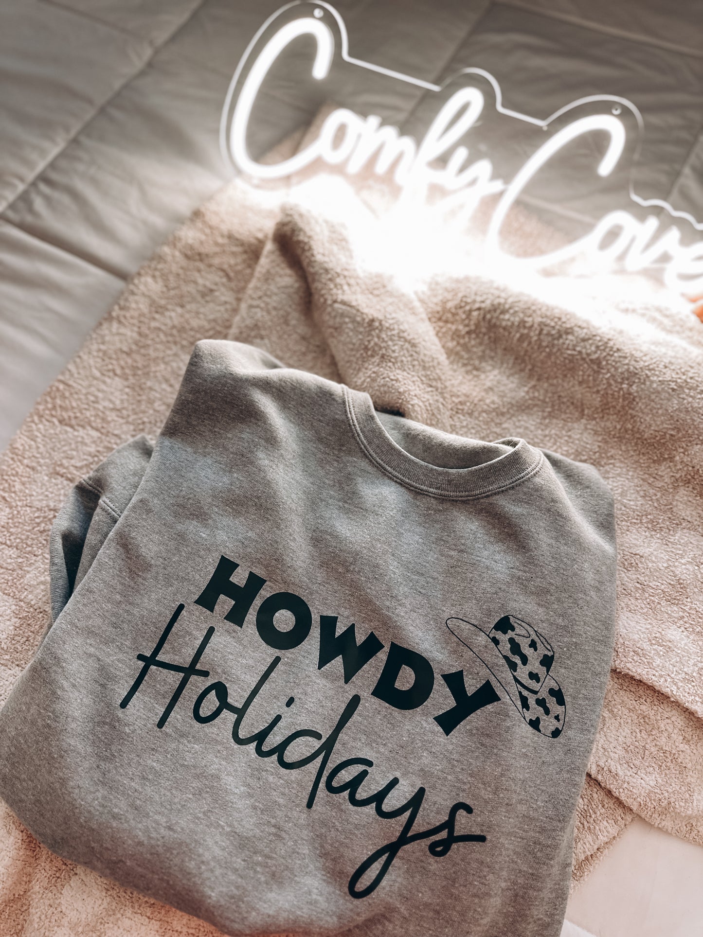 Howdy Holidays Crewneck